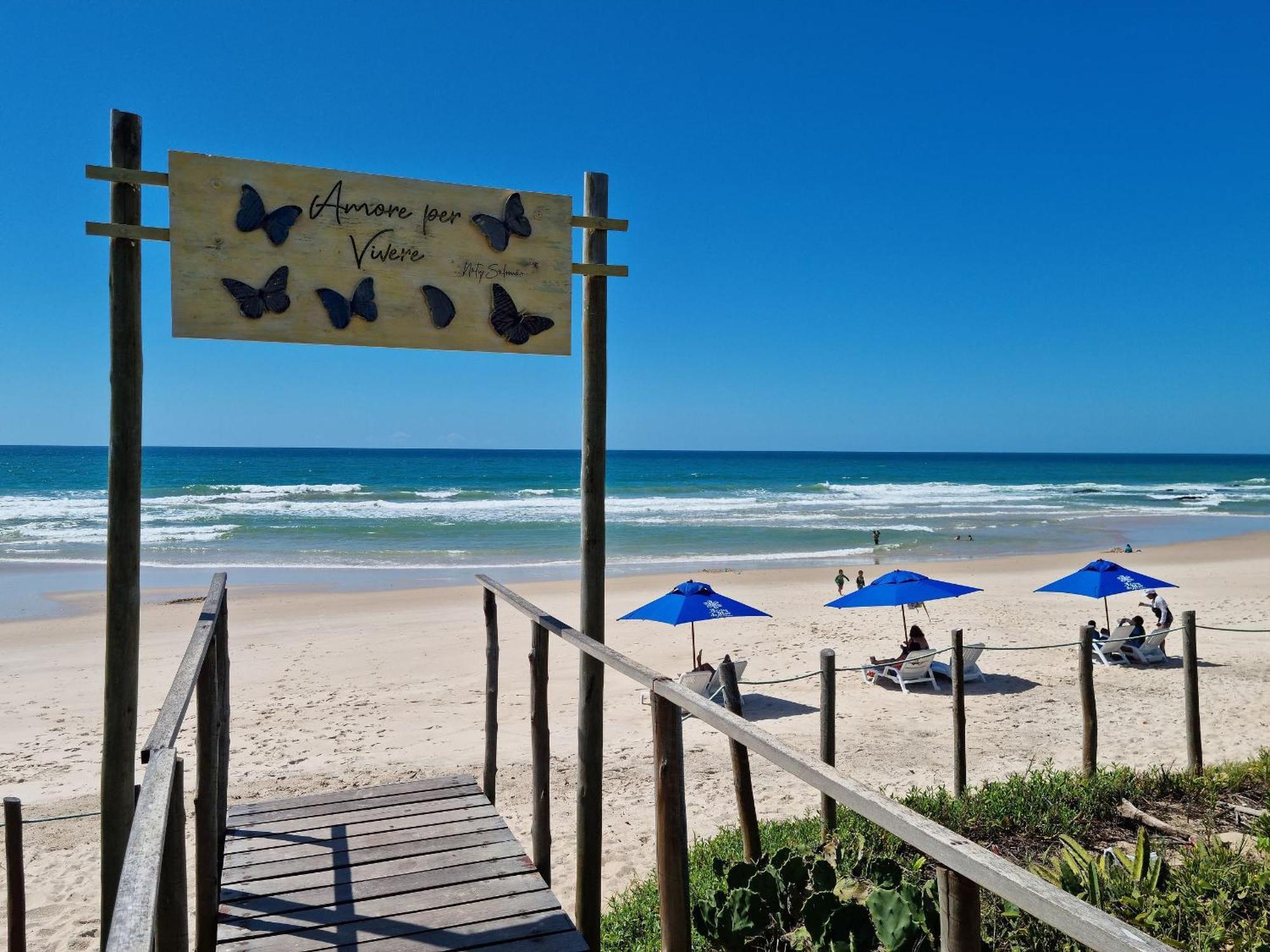 Apartamento Família à Beira Mar Barra de São Miguel Exterior foto