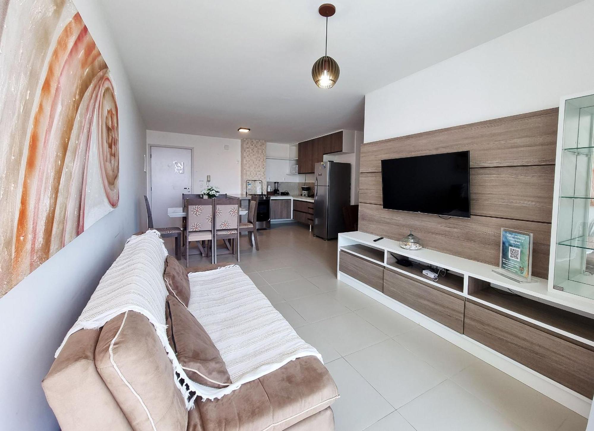Apartamento Família à Beira Mar Barra de São Miguel Exterior foto